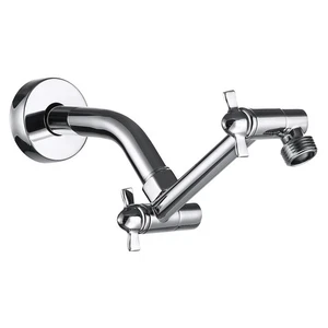 Shower Head Extension Arm, Anti-Leak Solid Brass Adjustable Extender for Rain... - Picture 1 of 6
