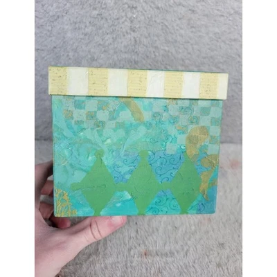 Lindy Bowman Company Decorative Trinket Box Santa Clause Holiday Christmas Gift - Image 1 of 4