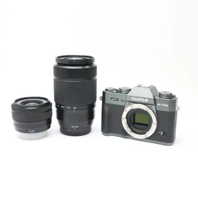 Fujifilm X-T30 Charcoal Silver + XC 15-45mm + 50-230mm II Objektiv Kit 2615 A... - Bild 1 von 4