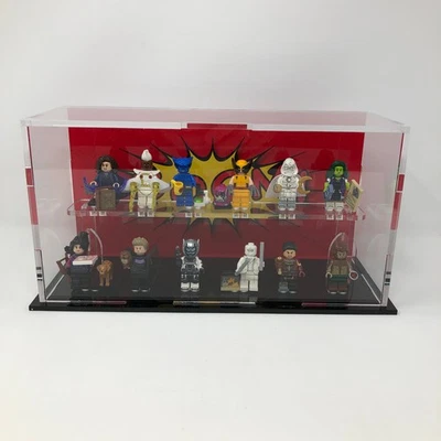 Lego 71039 Marvel Series 2 Minifigures Complete Set of 12 Custom Display Case - Image 1 of 4