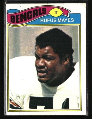 Rufus Mayes 1977 Topps #28 Football Card - Image 1 of 2