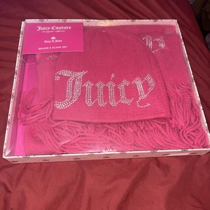 Juicy Couture Mütze und Schal Set  - Bild 1 von 3
