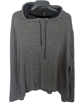KENNETH COLE REACTION, Suéter con Capucha Gris Jaspeado Oscuro Para Hombre, Talla XL $79.   v2 Foto 1 de 4