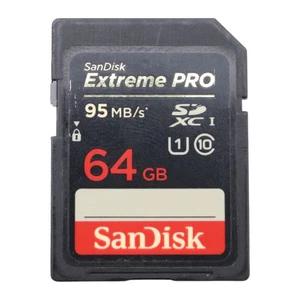  SanDisk SD XC I Extreme Pro 64 GB 10 Memory Card Speicherkarte 64GB - Bild 1 von 2