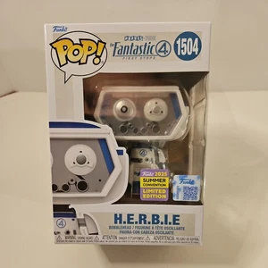 Funko Marvel Fantastic Four H.E.R.B.I.E SDCC 2025 Summer Convention  - Bild 1 von 8