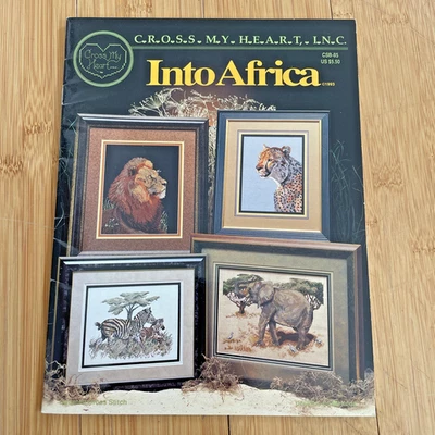 Cross My Heart, Inc. - Into Africa - CSB-85 1993 Lion, Zebra, Elephant, Flamingo - Image 1 of 4