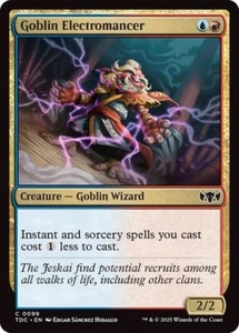 Goblin Electromancer 99 Non-Foil NM MTG Commander: Tarkir Dragonstorm Magic - Bild 1 von 1