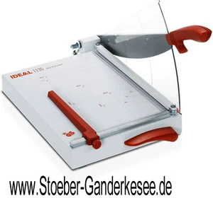 Schneidemaschine IDEAL 1135 Papierscheider A4 + Plus , 25 Blatt NEU & OVP - Bild 1 von 6