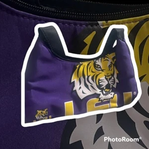 NEW! NCAA LSU Tigers Purple Womens Ladies Purse Tote handbag bag Pouch - Picture 1 of 10