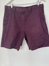 Michael Korrs Men’s Shorts W33 Purple Check