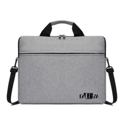Carregador Casual para Laptop, Bolsa de Manga para Laptop, Bolsa de Ombro Fina para Laptop - Cinza - Imagem 1 de 4
