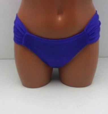 Sauvage Purple Bikini bottom Small to Large with gathered sides 153L - Image 1 of 3