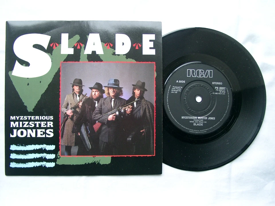SLADE - Myzsterious Mizster Jones 7" - PB 40027 - 1985	UK - Image 1 of 2