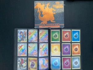 Pokémon CHAMPION'S PATH - Juego Maestro - 100% Completo Brillante Charizard + Bono ETB - Imagen 1 de 10