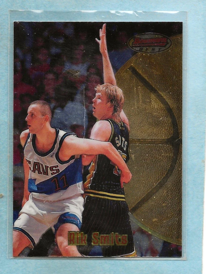 RIK SMITS - 1997-98 Bowman's Best - #50 - Pacers - $1 Shipping - MINT  - Image 1 of 1