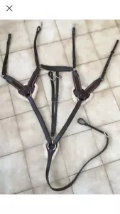 PIASTRA A 5 PUNTI CON CUSCINETTI IN PELLE E LANA DI QUALITÀ TAGLIE PONY A X-FULL - Foto 1 di 1