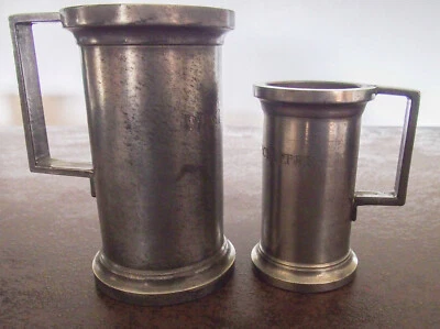 2 MESURES en ETAIN ancien - Photo 1/4