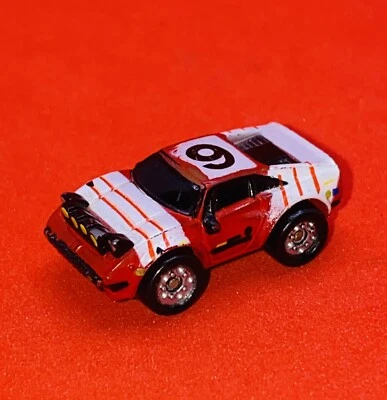 Vintage Micro Machines Ferrari 308 Red White Stripe 1987 Galoob - Image 1 of 4