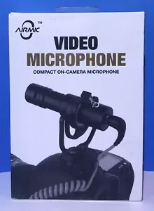 Universal Video Mic Microphone Condensor - Works With A Wide Range Of Cameras - Picture 1 of 12