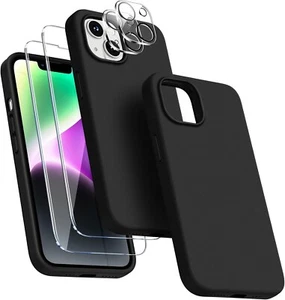 Entronix Bundle kompatibel mit iPhone 14 Plus - Flüssigsilikon Hülle, 2 Clear S - Bild 1 von 15