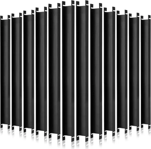 12 Pcs Front to Back Rails Lateral Drawer Hanging File Bar Black File Cabinet Ra - Picture 1 of 7