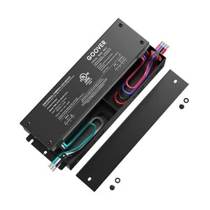 GOOVER 120W Dimmable LED Driver, 12V Triac Dimmable Power Supply, AC to DC Tr... - Picture 1 of 9