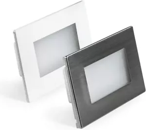 Faretto Segnapasso LED 3W Tricolor Incasso 503 Luce Calda Naturale Fredda - Imagen 1 de 5