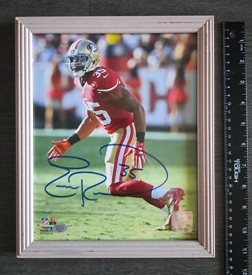 Foto autografiada por Eric Reid de los 49ers de San Francisco 8x10 certificado de autenticidad Foto 1 de 4