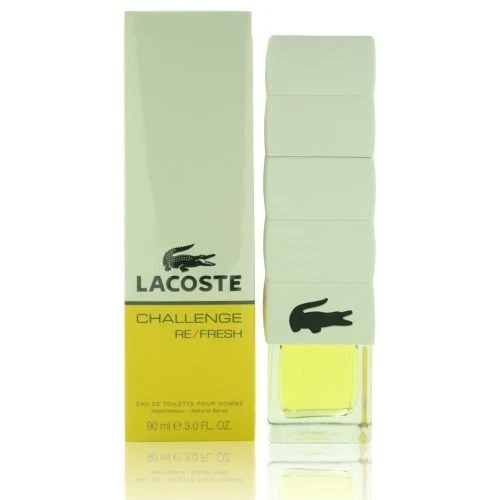 Lacoste Challenge Refresh 3 Oz EDT Eau De Toilette Spray Men 100 Authentic
