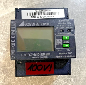 Gossen Metrawatt EM2387 Drehstromzähler mit Wandleranschluss digital - Bild 1 von 4