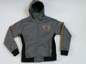 Vanson Leathers Pullover Jumper Sweater Hoodie Jacket Zip Up Motorcycle Rare! - Picture 1 of 12