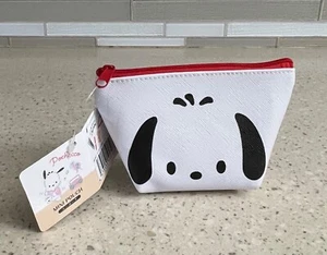 Mini monedero Sanrio Hello Kitty Friends blanco pochacco nuevo con etiquetas - Imagen 1 de 2