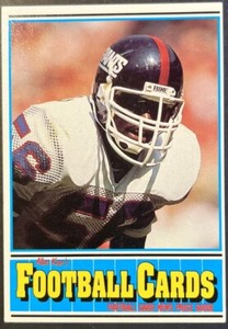 1990 Alan Kaye's Lawrence Taylor #12 Rare FREE Shipping 