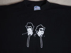 VTG 90s Allsport Blues Brothers Movie Promo USA Black Tee T-Shirt Mens XL - Picture 1 of 7