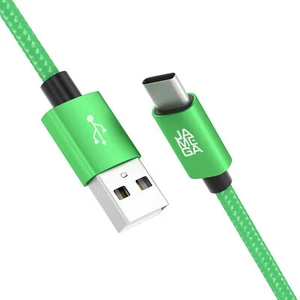 Câble de données USB C RAPIDE câble de charge câble pour Samsung Galaxy Huawei - Vert - Photo 1/11