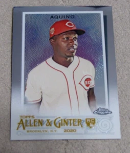 2020 Topps Allen and Ginter Chrome #97 Aristides Aquino RC Rookie - Picture 1 of 2