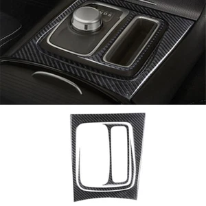 3Pcs For Chrysler 300 15-17 Carbon Fiber Center Console Gear Shift Panel Cover - Picture 1 of 9