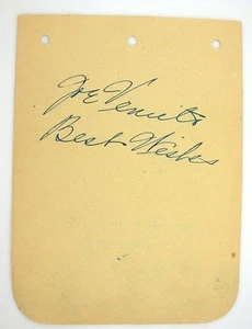 Joe Venuti Tony Sacco American Jazz Autogramm Original A11 - Bild 1 von 2
