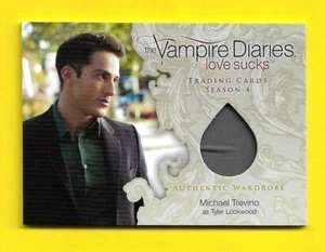2016 Cryptozoic Vampire Diaries Season 4 Wardrobe M17 Michael Trevino as Tyler - Picture 1 of 3
