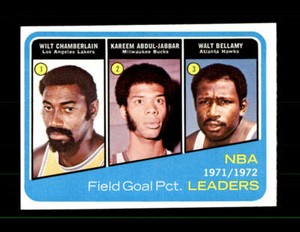 1972 Topps #173 1971-72 NBA Field Goal - NM