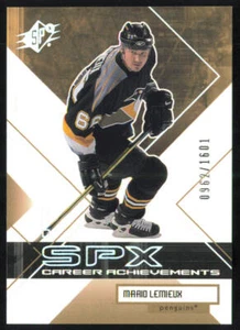 Mario Lemieux 2002-03 SPx #129 SN Pittsburgh Penguins - Picture 1 of 2