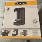 BELLA One Cup Coffee Maker One Scoop/One Cup Compact with Reusable Filter