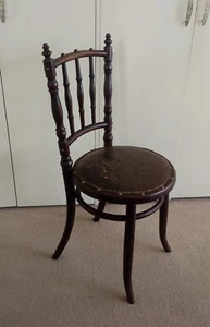 Antique Austrian Bentwood Chair - Picture 1 of 6