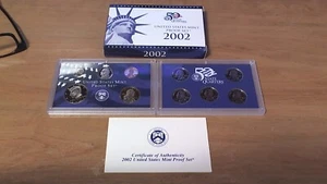 UNITED STATES MINT PROOF SET - 2002 - Picture 1 of 2