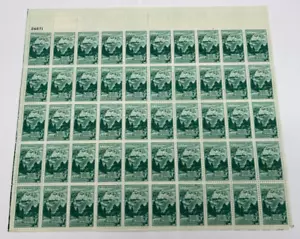 Mount Rushmore Mint Sheet of 50 3 Cent Postage Stamps Scott #1011 - Picture 1 of 10
