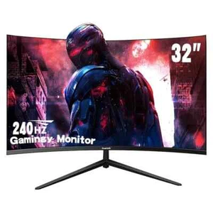 Gawfolk 32 Zoll 240Hz 1ms Gaming Esport Curved Monitor Adaptive Sync FHD 1800R - Bild 1 von 10