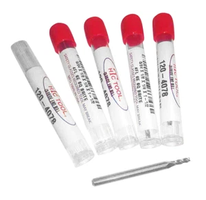 5/64 Zoll (0,078 Zoll) 4 Flöte Hartmetall Schaftfräser 5er Pack USA 120-4078 Kostenloser Versand - Bild 1 von 1