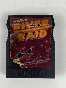 RIVER RAID FOR COMMODORE 64 AUTHENTIC Game Cartridge 1984 - Picture 1 of 4