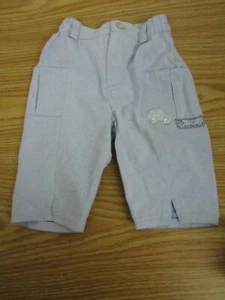 Giesswein Austrian baby boy pants light blue embellished 68/ 6 months beautiful! - Picture 1 of 8