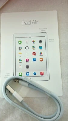 Apple iPad 5ta Generación A1566 Cable Aligerador Adaptador USB 64 GB Paquete BONO Foto 1 de 4